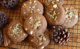 Crystallized Ginger Spice White Chocolate Chip Cookies