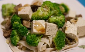 Some Raw Coconut Aminos, Sprouted Mung Beans, and a Healthy Vegan Stir-Fry