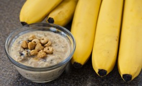 Peanut-butter Banana Overnight Oats