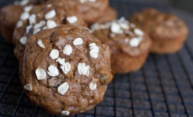 Vegan Spelt and Millet Flour Muffins