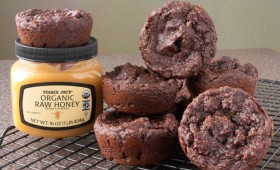 Chocolate Avocado Quinoa Muffins (Vegan)