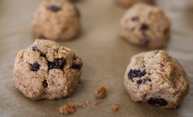 Cinnamon Raisin Almond Cookie Munchies (gf, vgn)